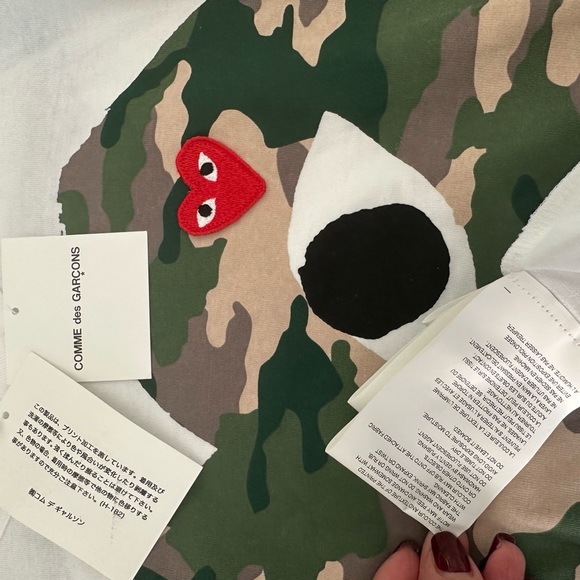 CAMO BIG HEART T-SHIRT - Picture 5 of 5